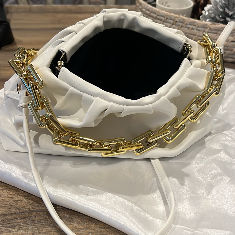 Elegant White Women's Bag